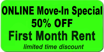 Moss Hill Self Storage Coupon